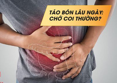 Táo bón lâu ngày gây ra nhiều biến chứng